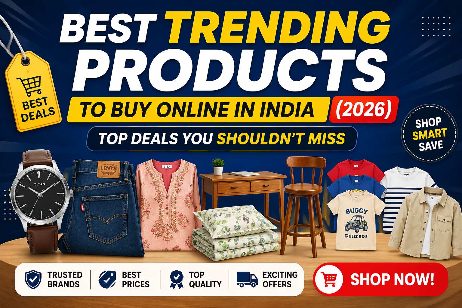 Best Trending Products to Buy Online in India (2026) – Top Deals You Shouldn’t Miss